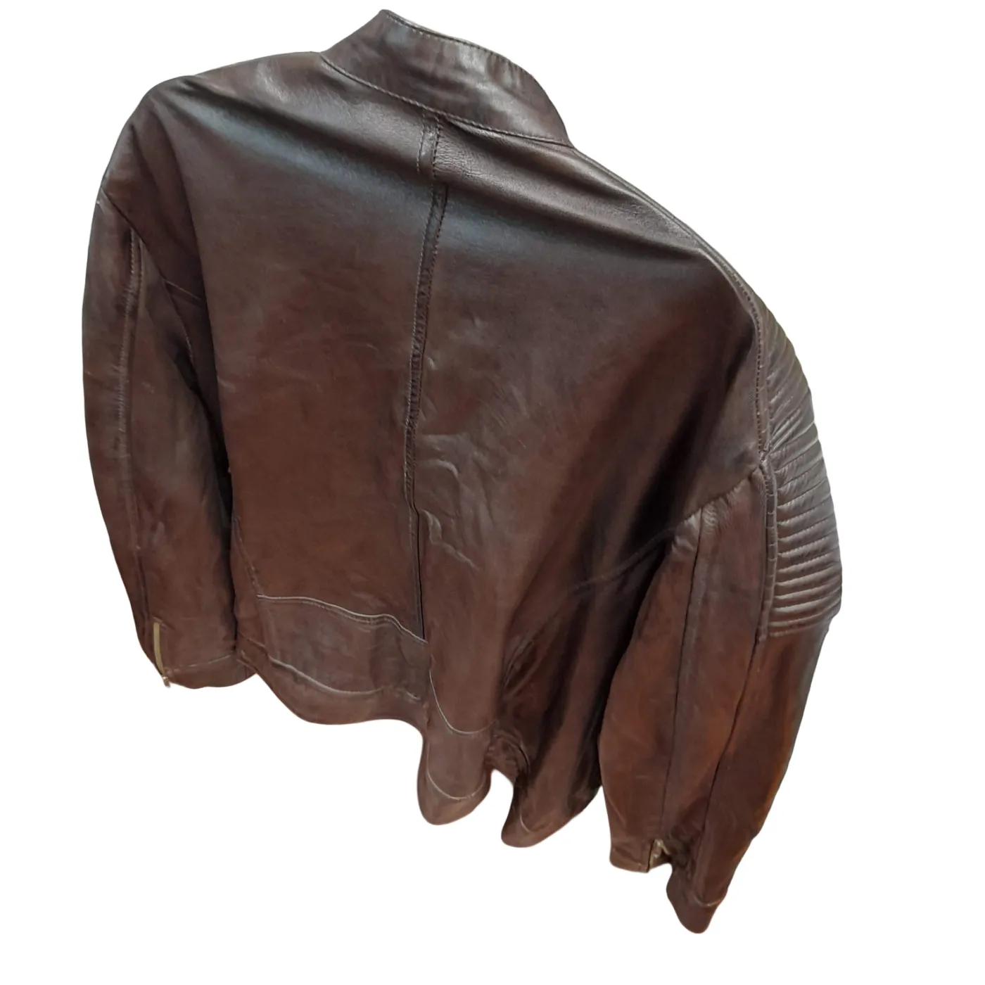 Prouds Leather Jacket 3XL Brown Real Lamb Skin (WR 1407994)