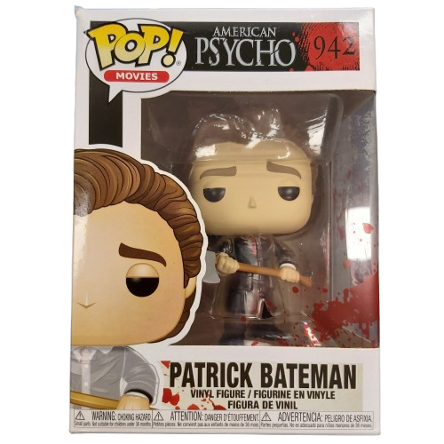 Funko Pop! Vinyl American Psycho #942 Patrick Bateman Very Good Condition, With Box