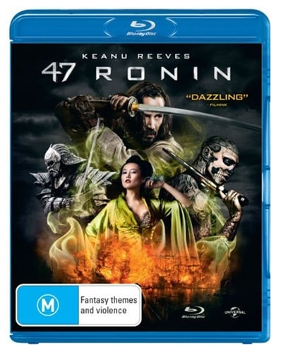 47 Ronin Blu-Ray DVD – Good Condition (CP)