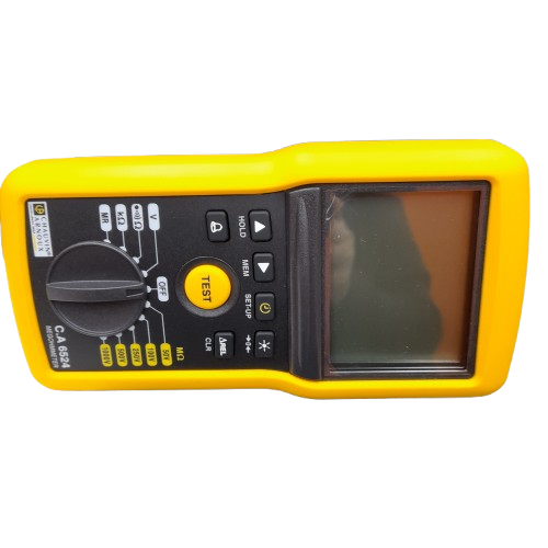 CHAUVIN ARNOUX INSULATION TESTER CA6524 With Case