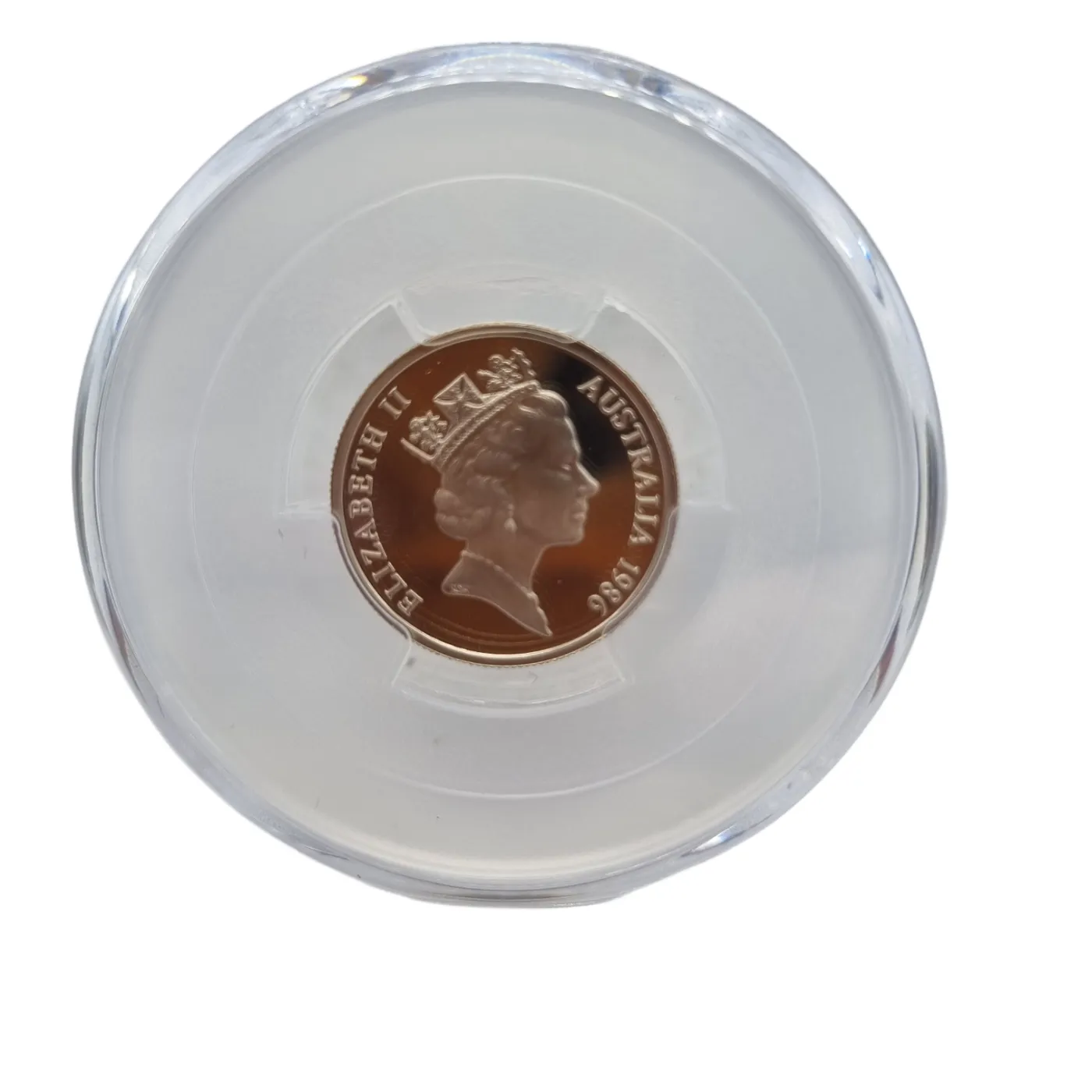 1986 Australian 5 Cent Coin Graded PCGS PR68DCAM (WR 1366587)