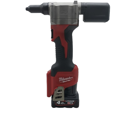 Milwaukee M12 BPRT Rivet Gun with 4.0Ah Battery (CP)