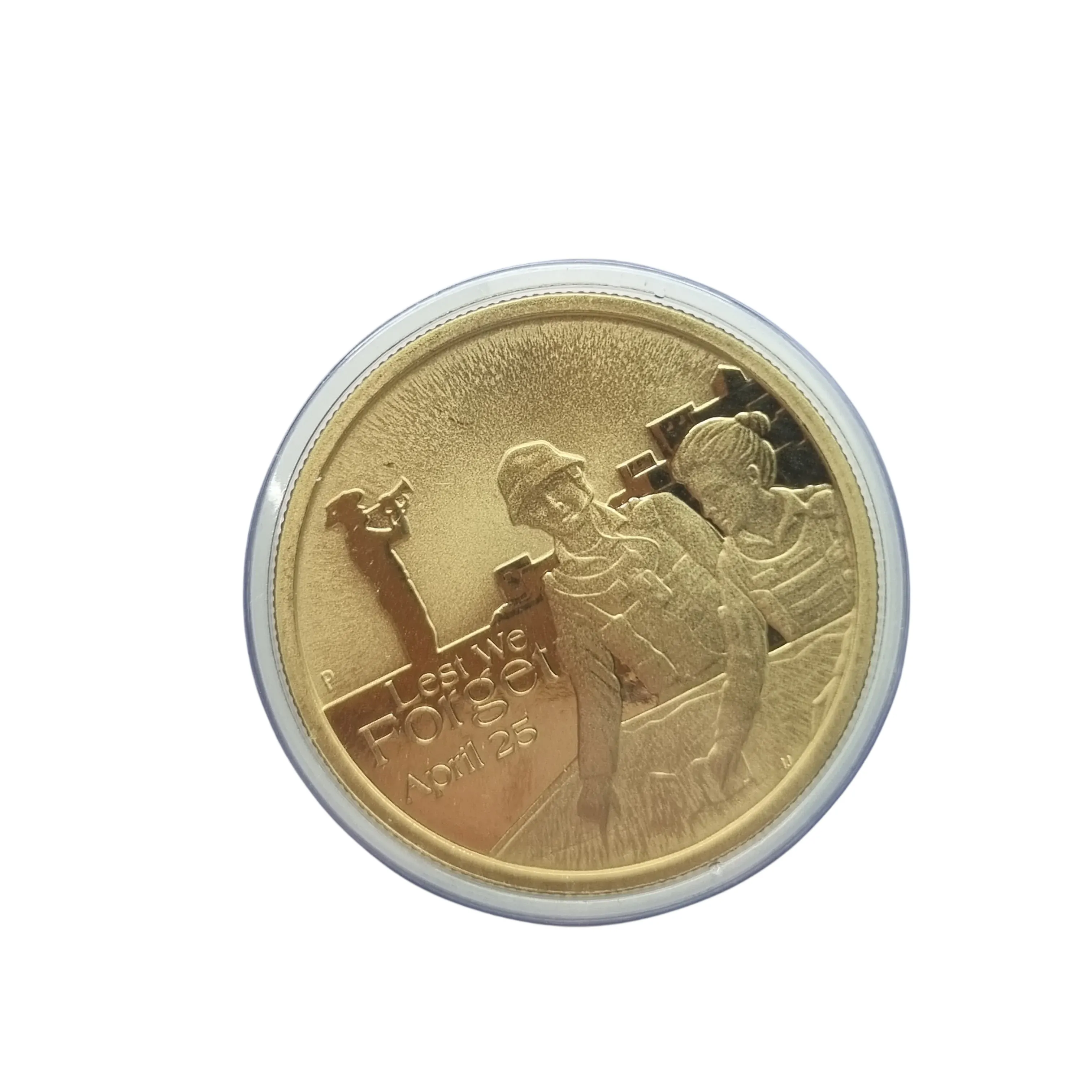 2017 ANZAC Day – Australian Intelligence Corps $1 Coin In Card