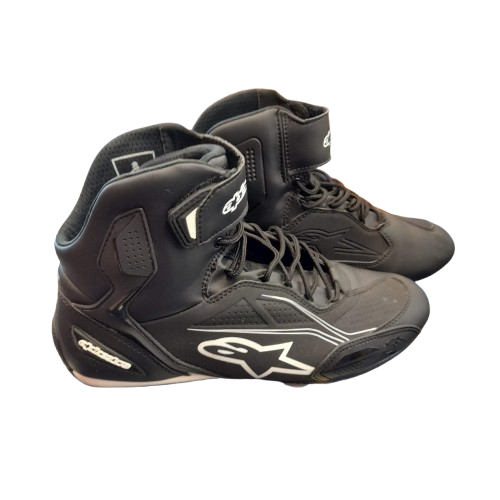 Men’s Alpinestars Faster 3 Motorcycle Boots Size US11 Good USED Condition (GE 1429764)