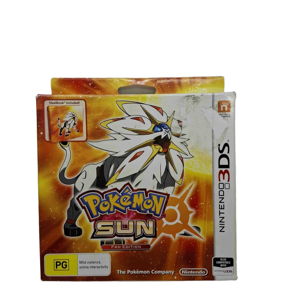 Pokemon Sun Fan Edition Nintendo 3DS  (WR 1433486)