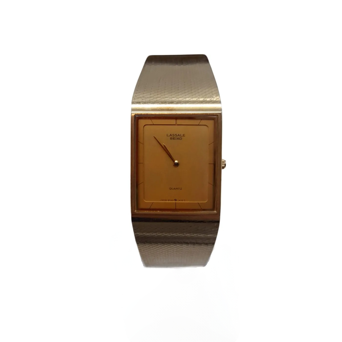 Seiko Watch 8420-6869 Gold Stainless Band Analogue (WL 1419365)