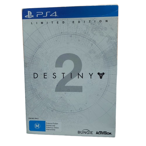 Destiny 2 Playstation 4 Game Collectors Edition Complete Set
