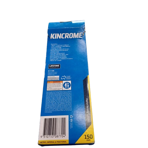 KINCROME 150mm Digital Vernier K11105 (lel)