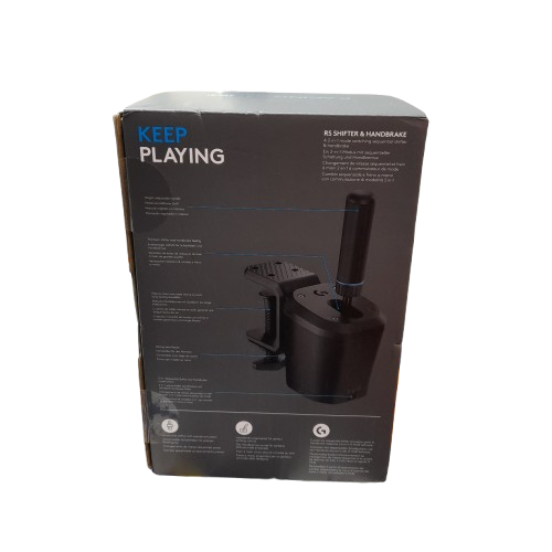 Logitech G RS Shifter And Handbrake WU0018 Black  (LN)