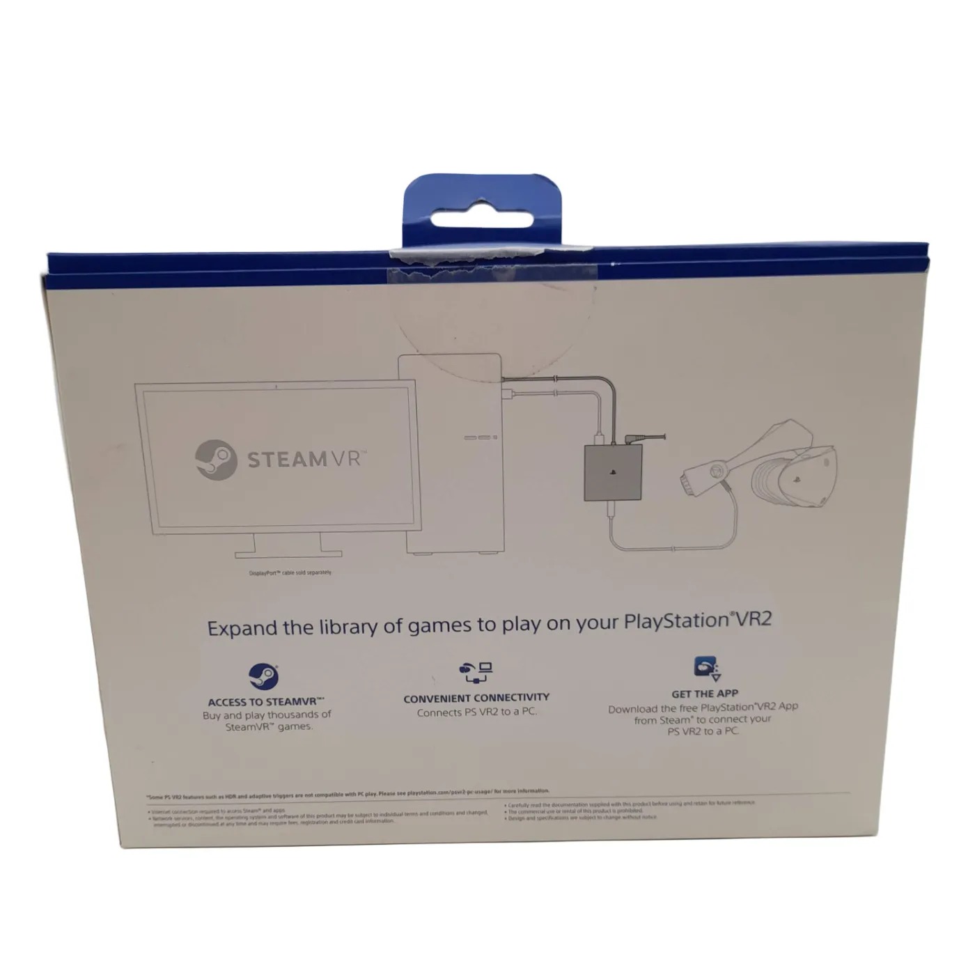 Sony PlayStation VR2 PC Adapter CFI-ZVP1 Black *Damaged Box* (WL1417396)