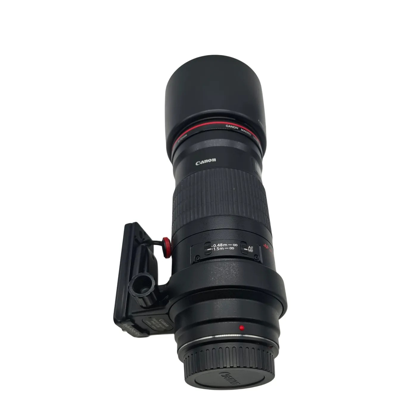 Canon EF 180mm f/3.5L Macro USM Black Lens With Lens Hood & Collar (WR 1420645)