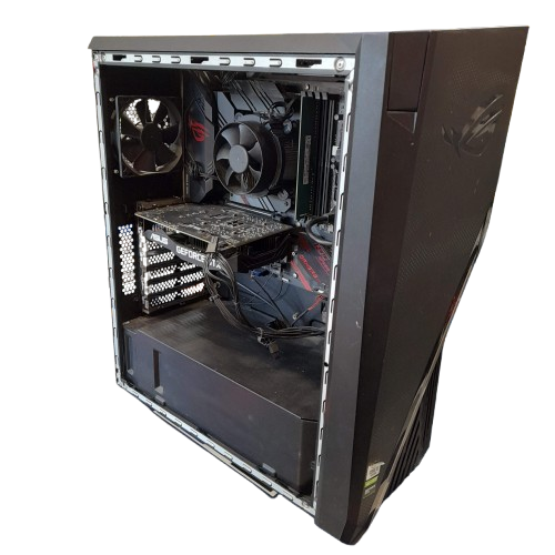 Republic of Gamers Computer Intel Core 10th Gen i5 16GB RAM 512GB HDD GTX 1650 Super Missing Side (GE)