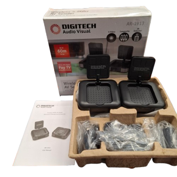 DIGITECH AR-1913 Wireless 5.8GHz AV Sender/Receiver Kit (JN)