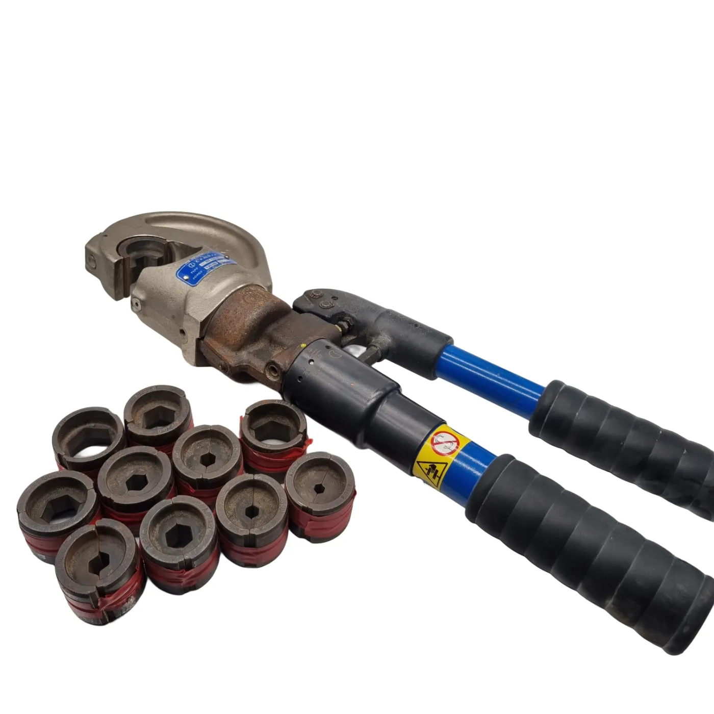 Cembre 13 Tonne HT131-C Hydraulic Crimper + 12 Dies + Case (WR 1361720)