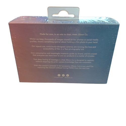 The Reloader Reusable 35mm Film Camera Blue ( LE )