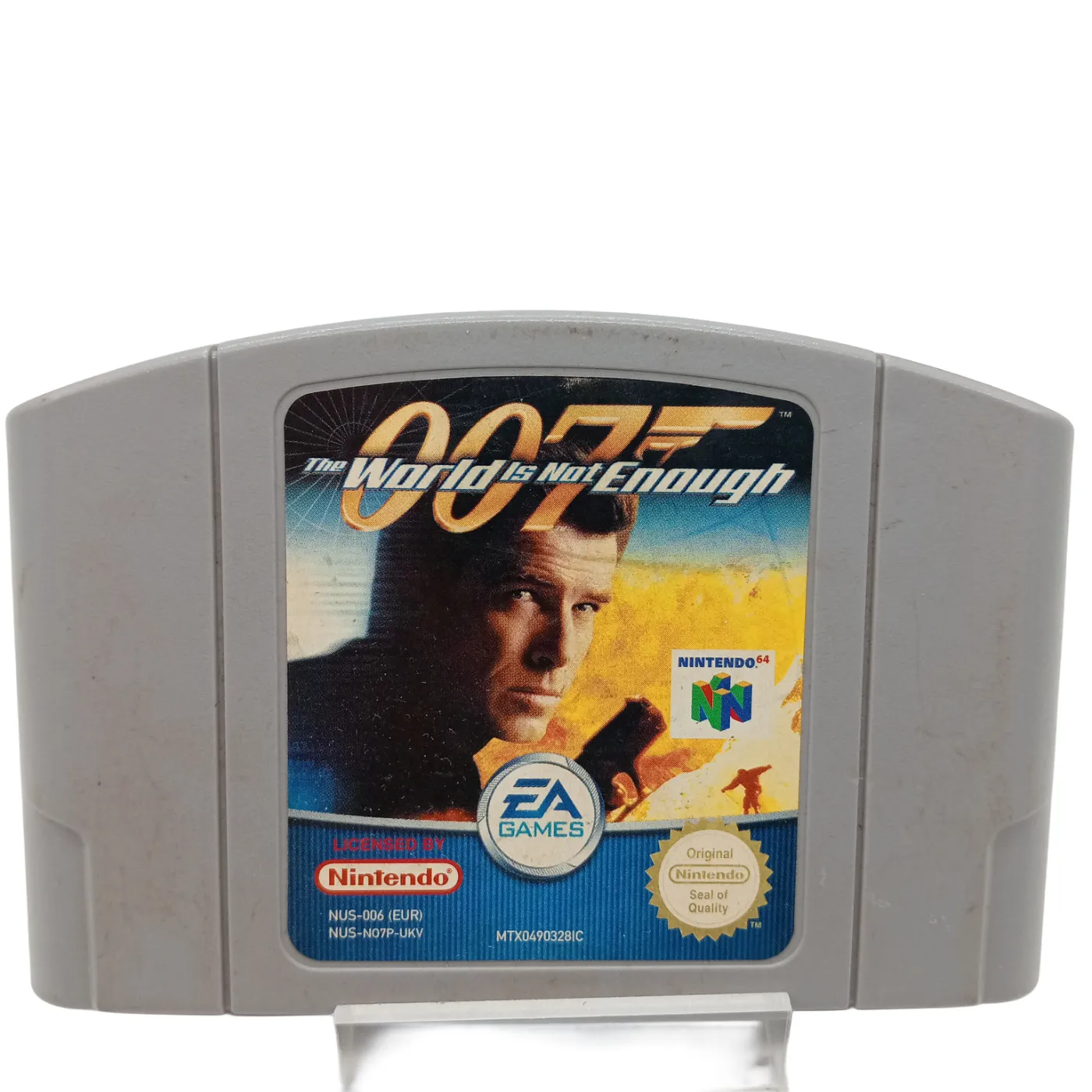 007: The World Is Not Enough – Nintendo 64 Game (Grey Cartridge)   (WR 1349937)