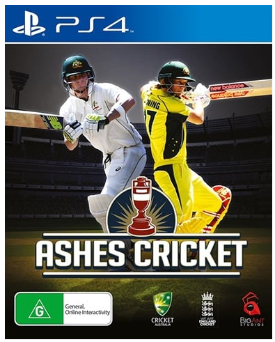 Sony Playstation 4 Ashes Cricket, Very Good Condition, With Case No Manual (CP 1306620)