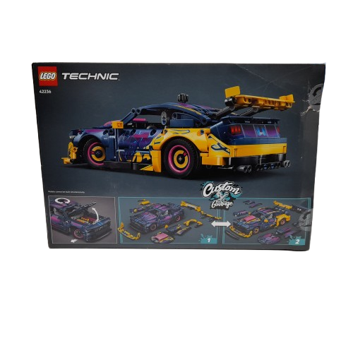 LEGO 42236 Technic Custom Garage Ford Mustang GT Car *Box Damaged* (LN)