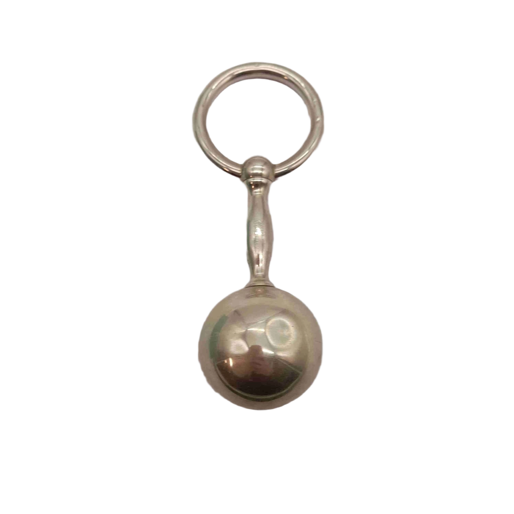 Tiffany & Co. 925 Silver Baby Barbell Ornament (1434851) (WL)