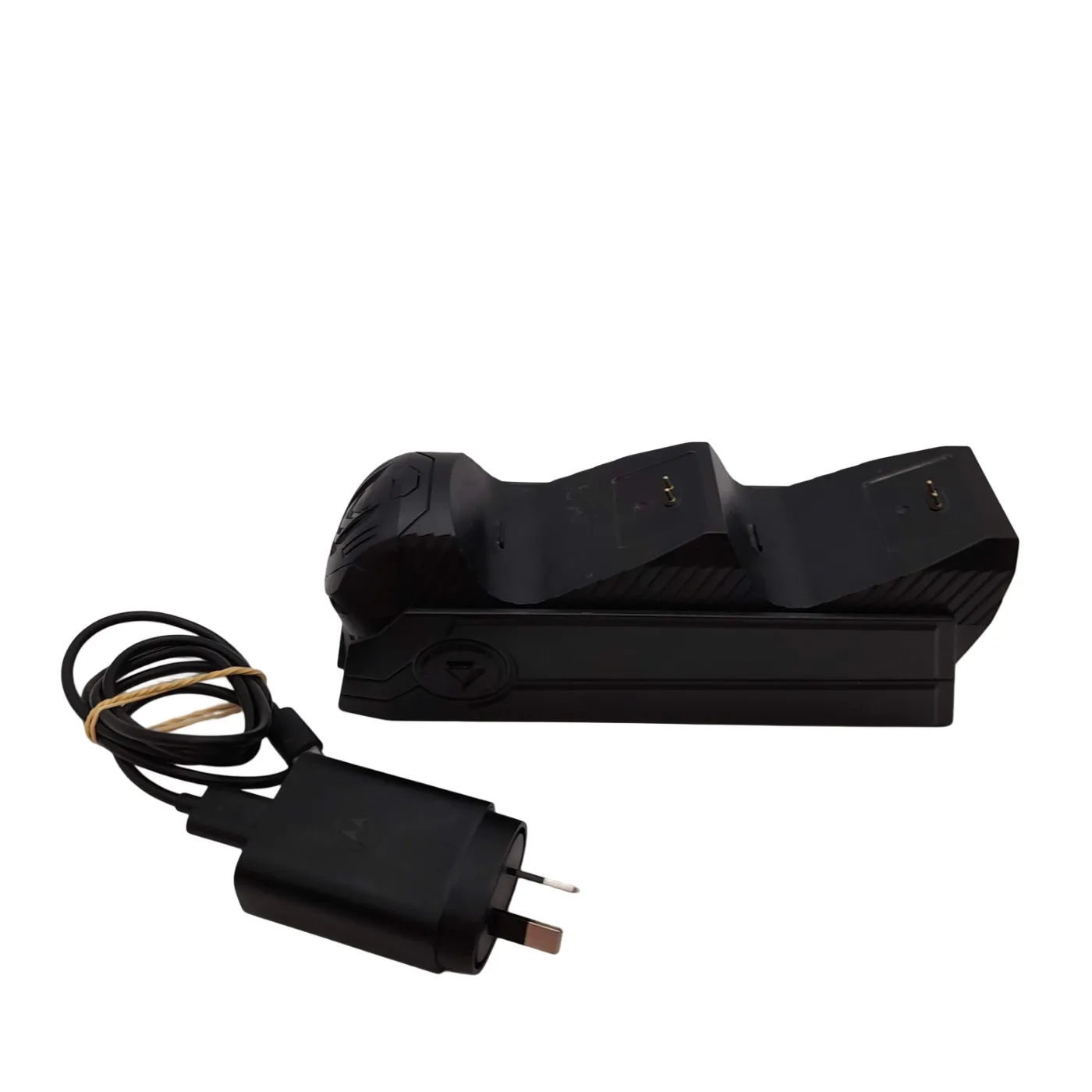 No Brand Controller Charger A100 – Black (Dual Xbox Controllers + USB) (WR)