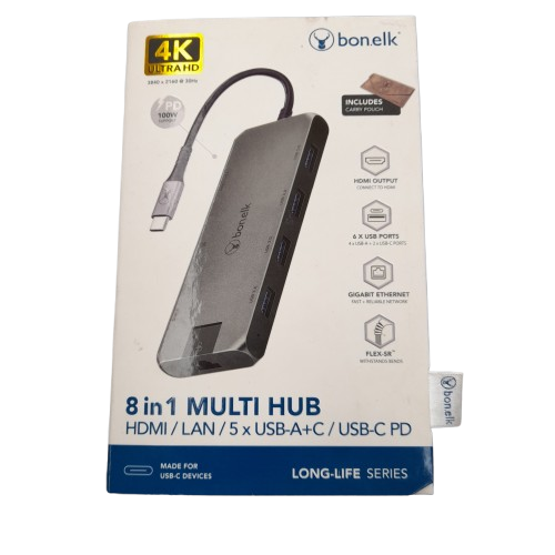BONELK MULTI HUB TYPE C Like New In Box