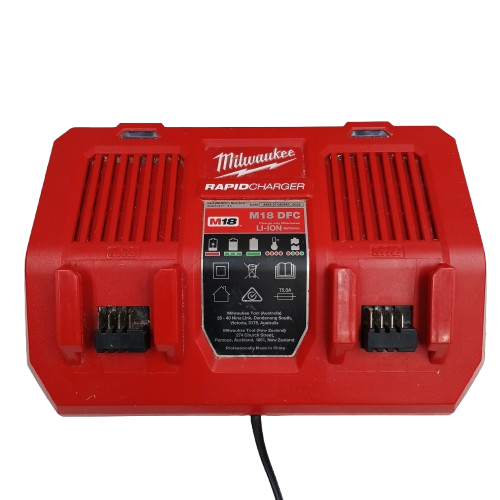 Milwaukee Dual Bay Simultaneous Rapid Charger M18DFC (NA)