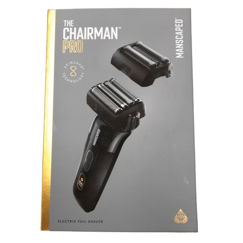 Manscaped The Chairman Pro Electric Foil Shaver Black (LN)