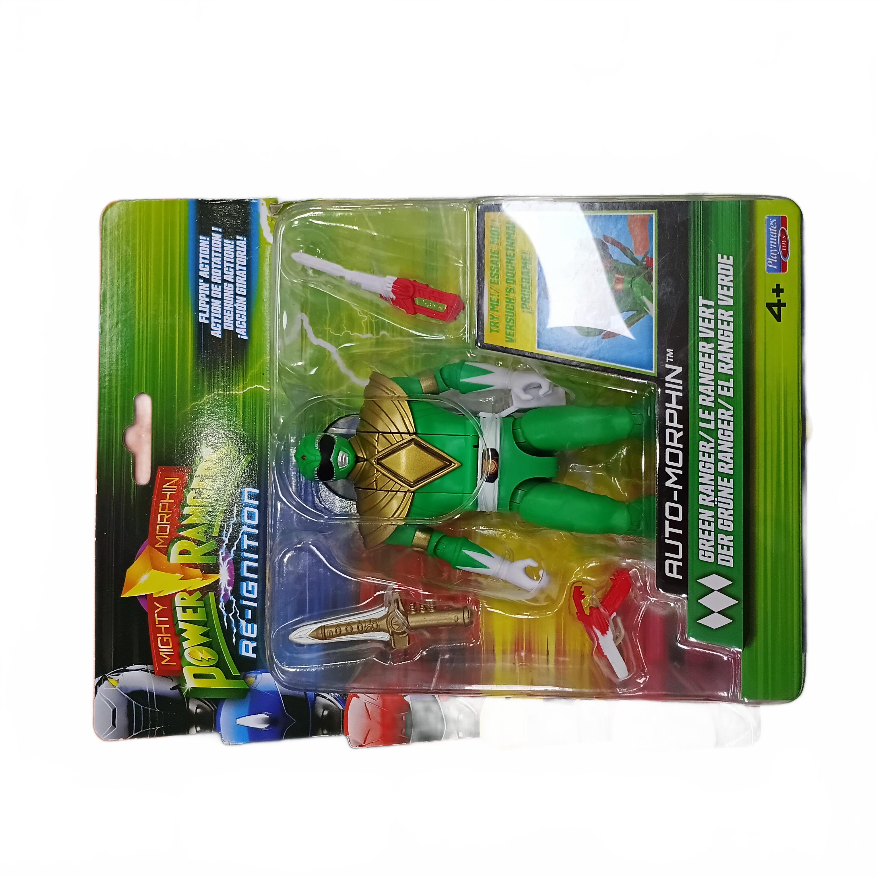 Hasbro Auto Morphin Figurine Green Ranger (NA 1435898)