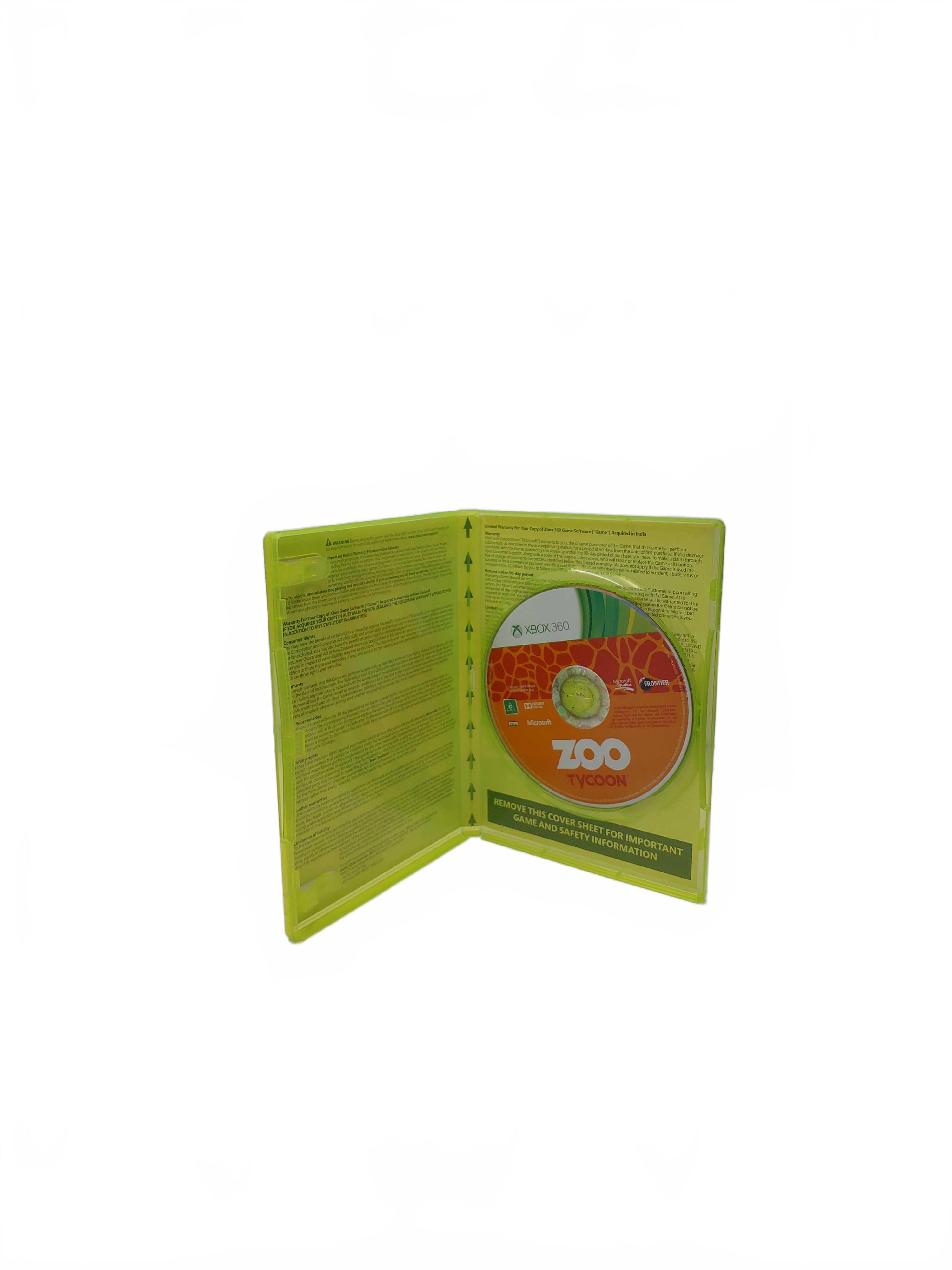 Zoo Tycoon Xbox 360 (GB1429722)