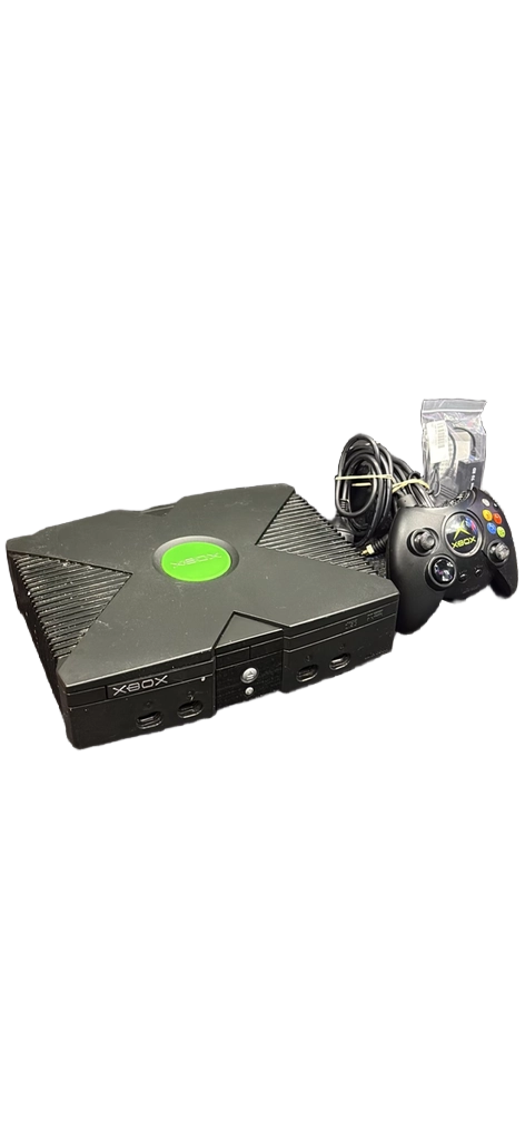 Xbox Original 2002 Console Black With Cable And Controller (1429988)
