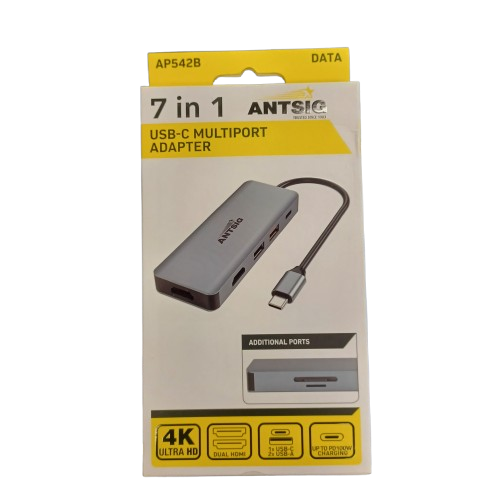 Antsig 7-in-1 USB-C Multiport Adapter (LE)