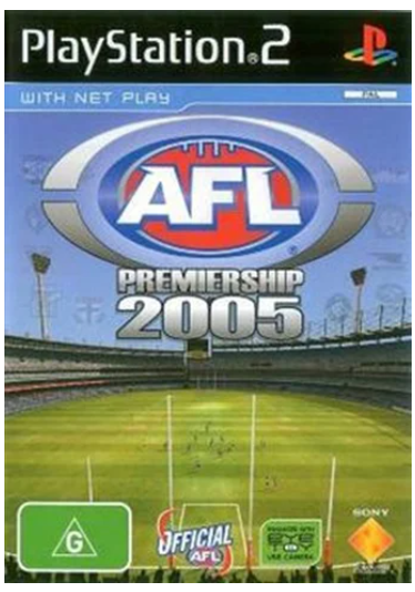 Playstation 2 AFL Premiershop 2005, Good Condition, With Case & Manual