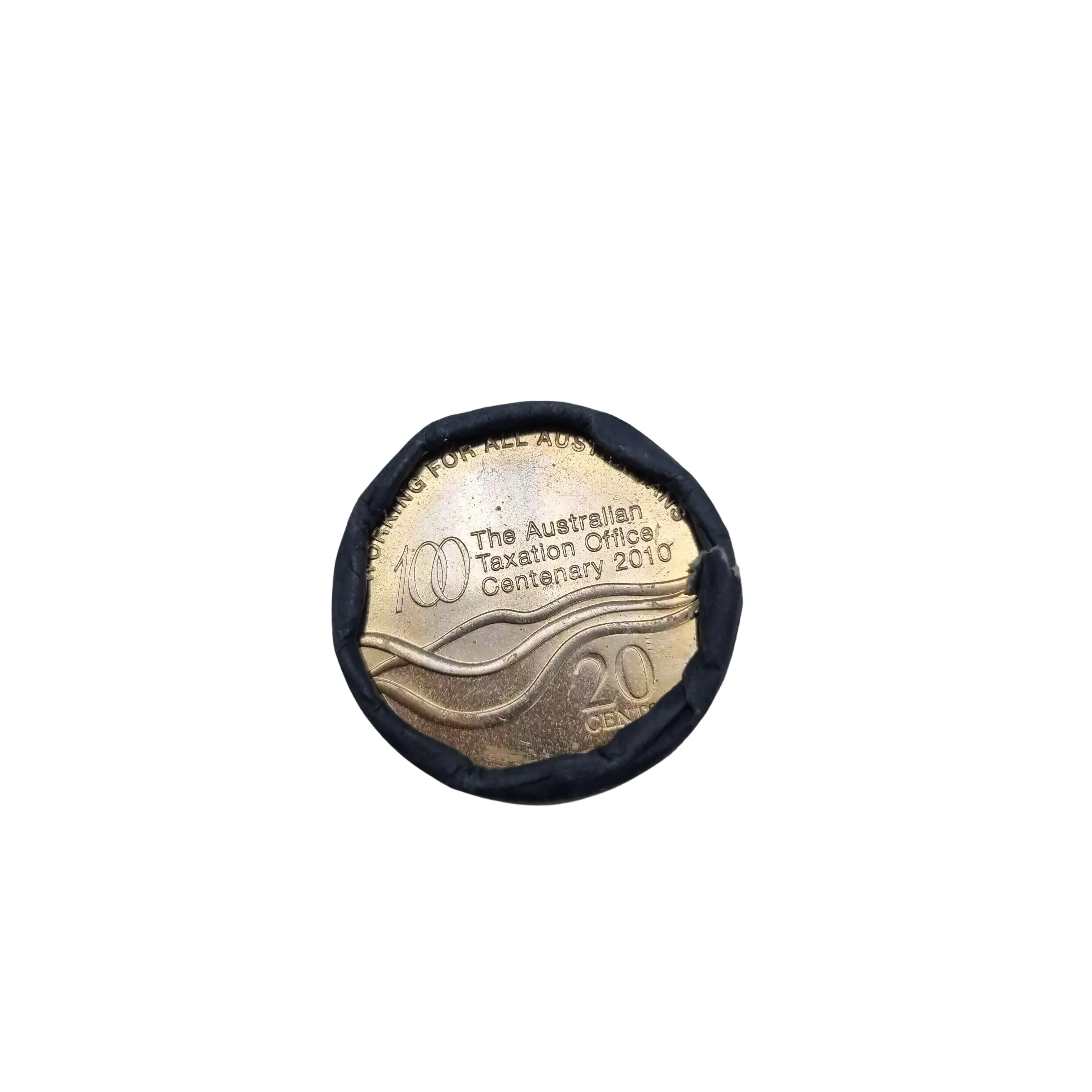 Royal Australian Mint: 2010 20 Cent Coin Roll – The Australian Taxation Office 100 Years