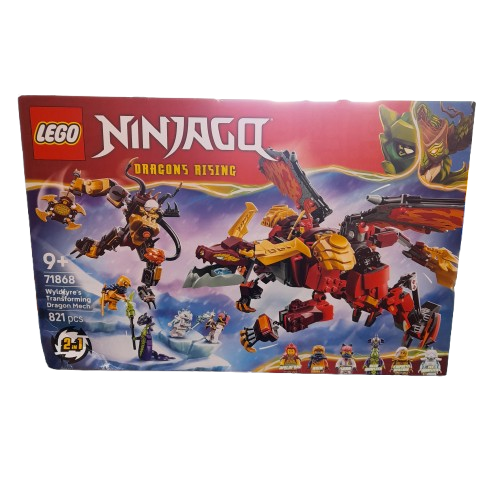 LEGO 71868 Ninjago Wyldfyre’s Transforming Dragon Mech 71868 *Box Damaged* (LN)