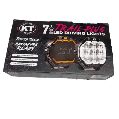 KT Driving Light Black 7 Inch (LN)