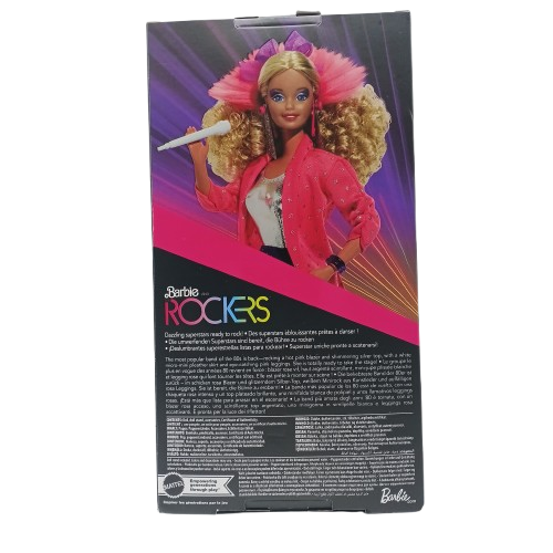 Barbie Figurine Rockers 1986 Pink (1431340)