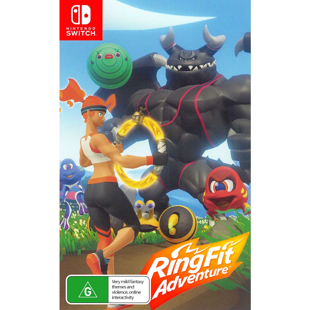 Nintendo Switch Ring Fit Adventure Game Card Only- No Case Or Manual