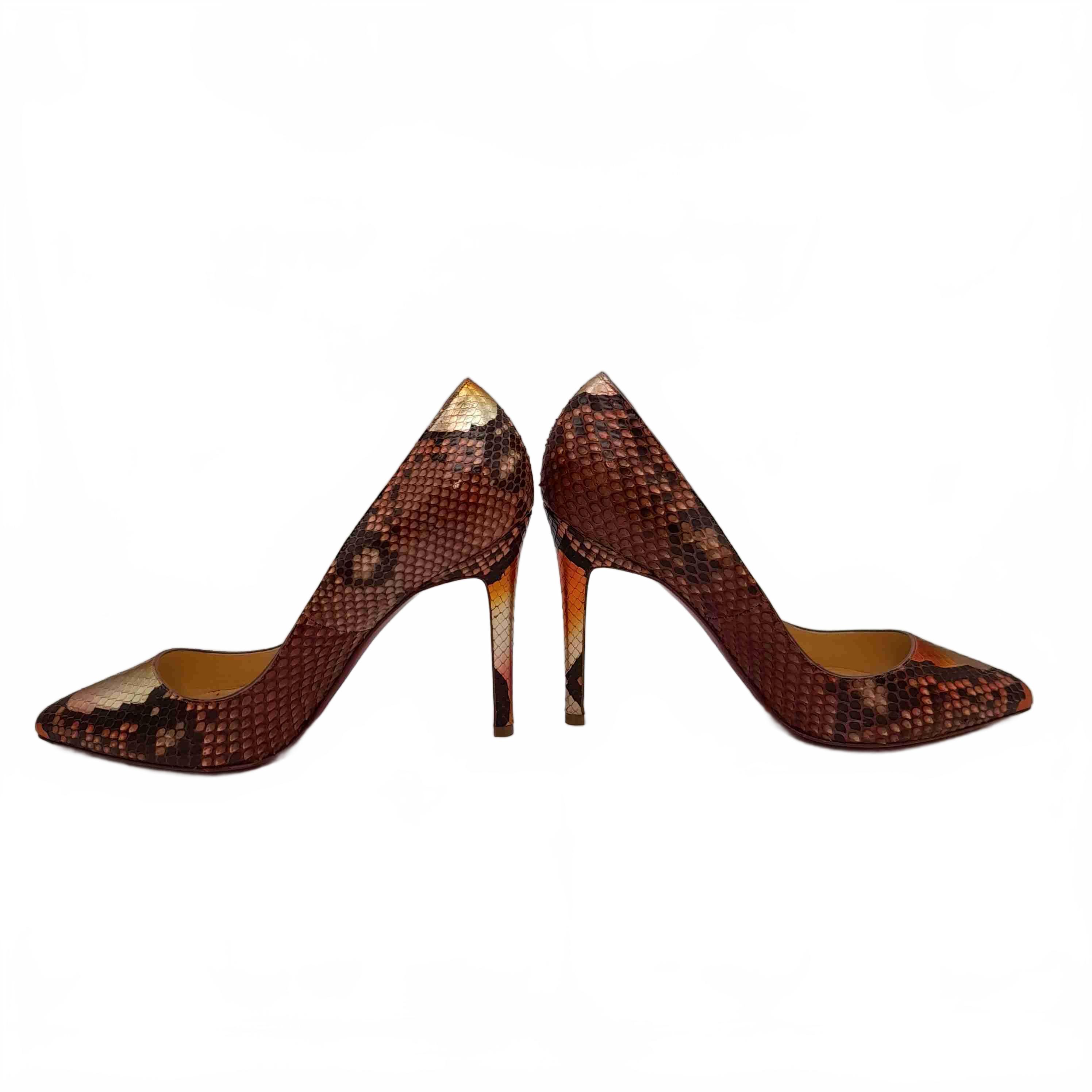 Christian Louboutin Shoes Red Pair Size 39 (1434785)