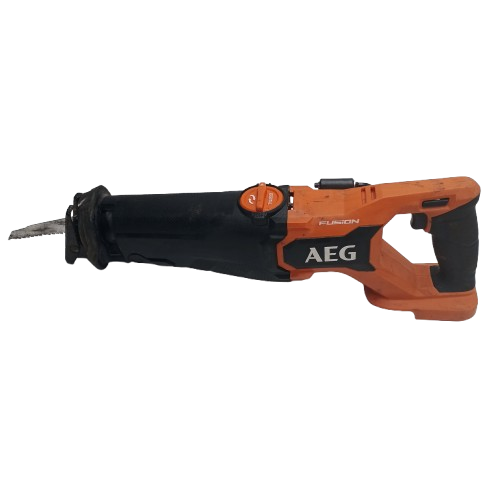 AEG 18V Fusion Reciprocating Saw A18FRS, Good Condition General Wear + Scuffing, SKIN ONLY (NA 1369297)