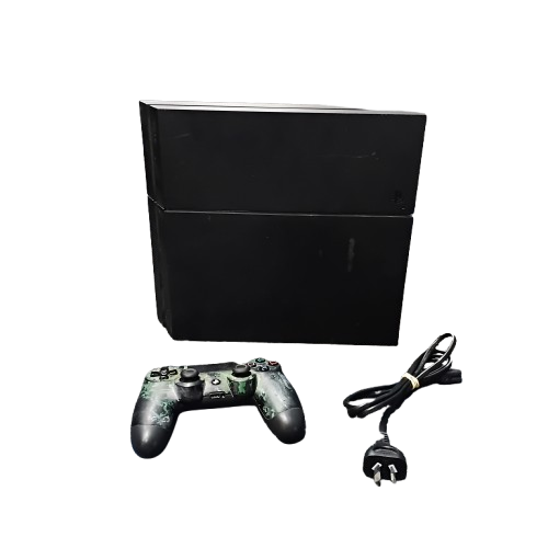 Sony PlayStation 4 CUH-1202A Console Black and Camo Controller (NA)