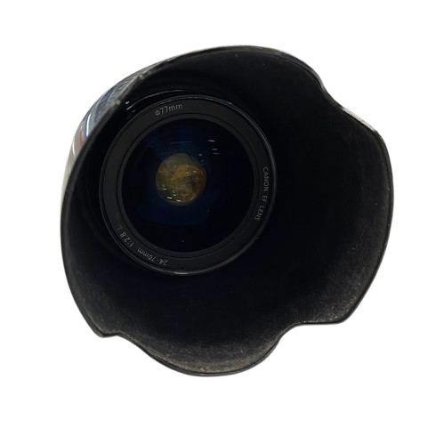 Canon Ultrasonic Macro 24-70mm Lens. 77mm Front. Lens Only (NG 1348309)
