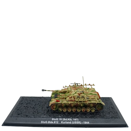 Combat Tanks Collection Stug IV Brown Model With Magazine (CP)