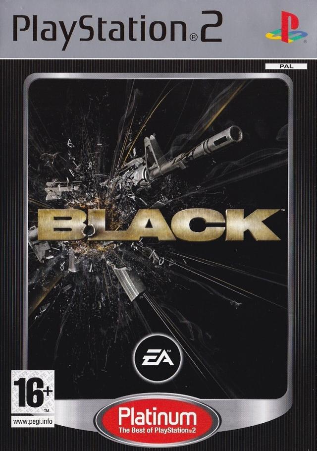 Black PlayStation 2 Platinum Game – Good With Manual