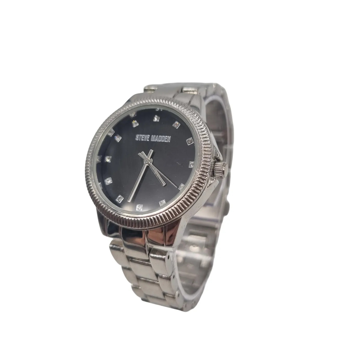 Steve Madden Women’s Alloy Watch SM-8153 Silver (WR 1409438)