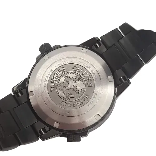 Citizen Nighthawk Eco-Drive Watch With Box, Manual & Tag – Ref: BJ7019-62E