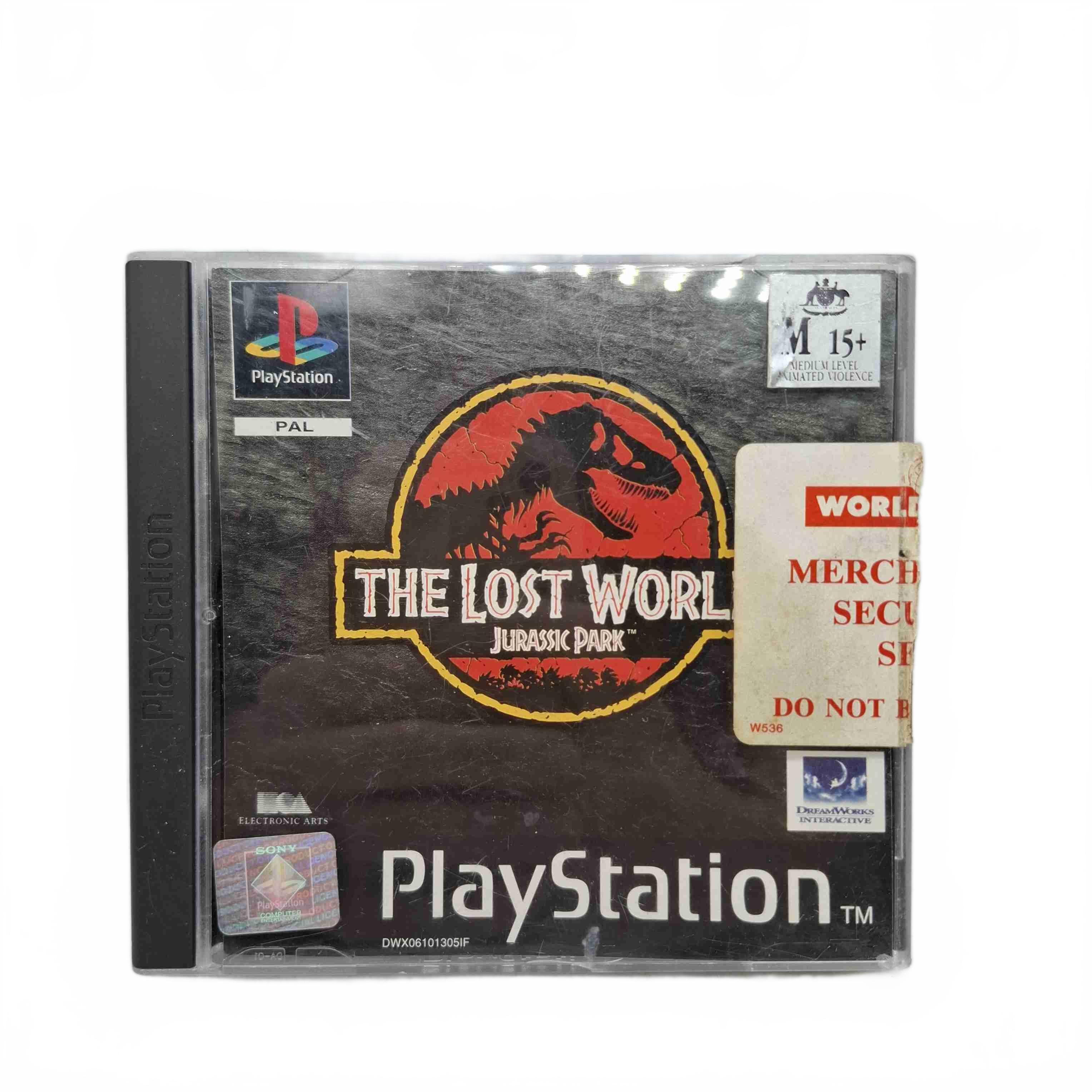Sony Playstation Game The Lost World Jurassic Park (WR 1433480)