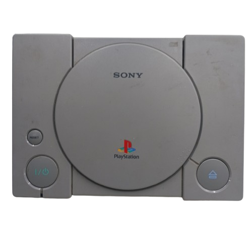 Sony Playstation 1 Console – Grey With Powe AV + Controller – Good Condition (NA)