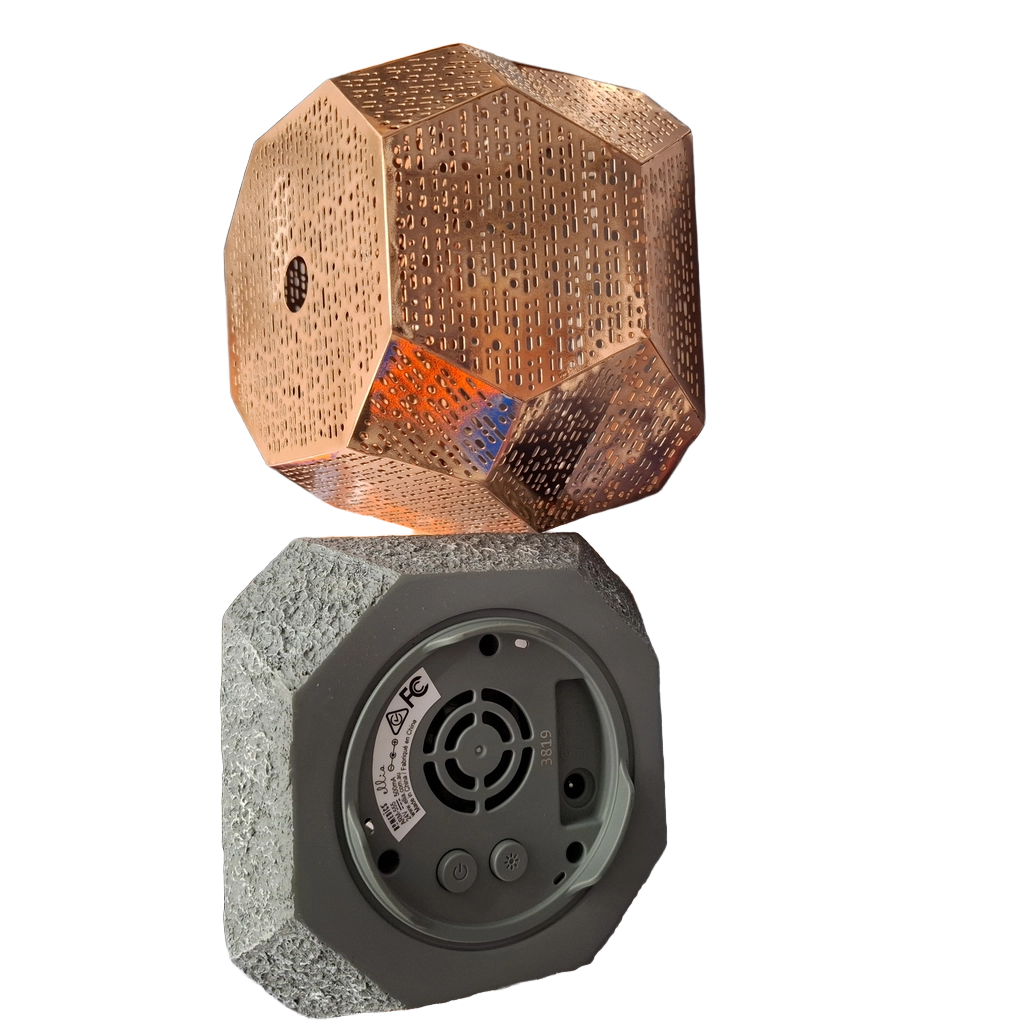 Homedics Ease Ultrasonic Aroma Diffuser Rose Gold (1435435) (JN)