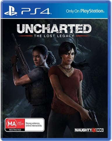 Uncharted: The Lost Legacy Playstation 4 Game, Very Good Condition, No Manual (CP 1214185)