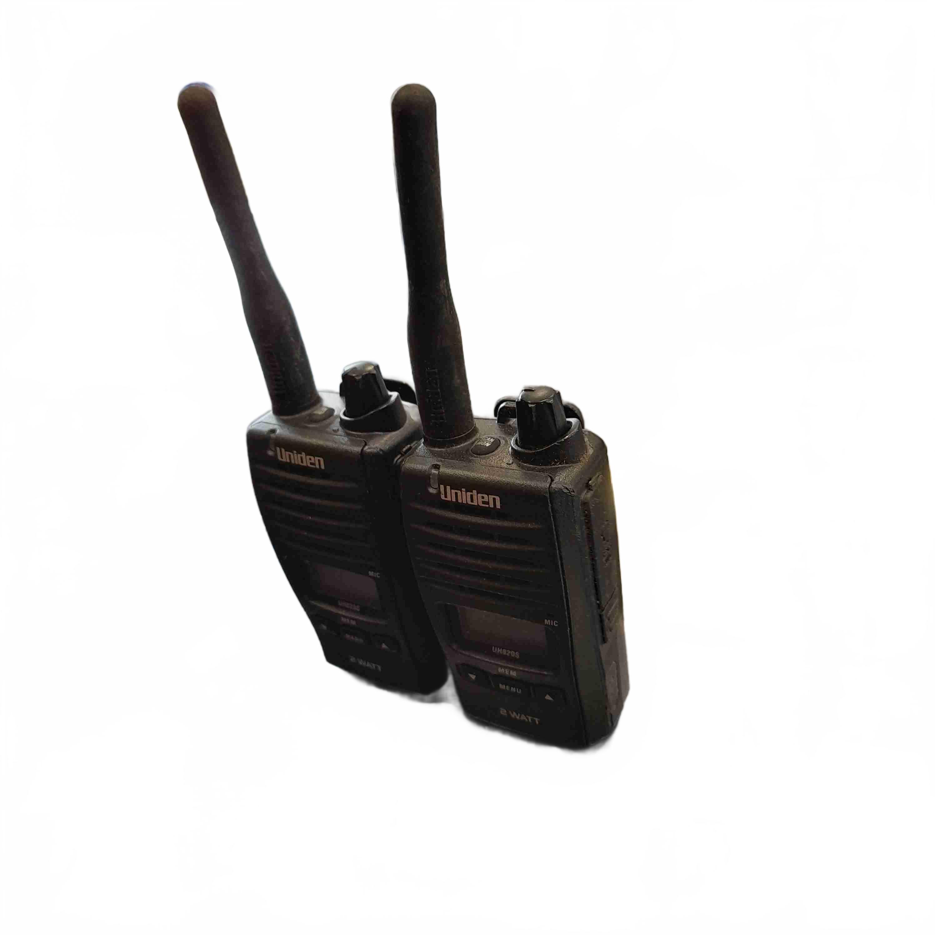 Uniden 2 Way Radio UH820S 2 Units With Charge Dock (GE)